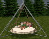 Romantic Swing Bed