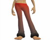 SEXY RED & BLACK PANTS