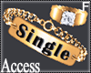 A. Single Gold Bracelet