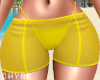 C~Yellow Neon Shorts