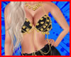 heart gold chains bra