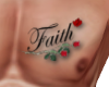 Faith Male Tattoo