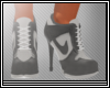 F| Grey Nike Dunk Heels