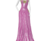 pink gown