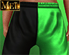 Flou Green Shorts