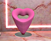 Really Pink Heart Seat