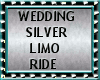WEDDING LIMO RIDE SILVER