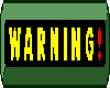 warning page animated