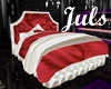*J Red white Bed