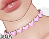 Diamonds Pink Hearts