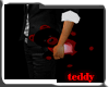 Black and Red teddy