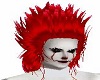 Red Evil Clown Hair