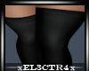 Black Add On  Stockings