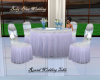 Baby Blue Wedding Table