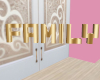 (S)Family word decor