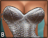 Silver Scarf Bodysuit