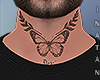 Butterfly Neck Tat.