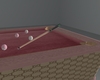 pink pool table