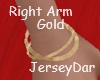 Right Arm Gold Bangles