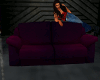 purple 10 pose couch