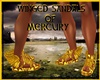 {DBA}GOLD WINGED SANDALS