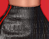 SideLine Leather Skirt M