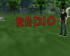 animated red radio sign
