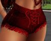 Red Daisy Duke Shorts