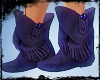 [Gel]Purple Suede Boots
