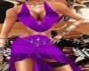 hot purple maxi dress