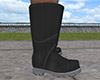 Black Rain Boots (M)