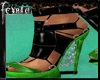 *F* Ancient Shoes Green