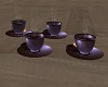 Purple Coffee Cups