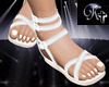 K- White Lilo Sandals