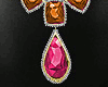 ~LV~Pink&Org Jewelry Set