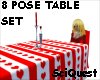 Tables of Hearts 8 Poses