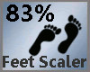 Feet Scaler 83% M