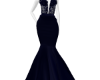 Spring Gown dark blue