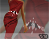 [VB] short dress (red)