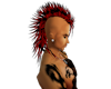 ! Male Red Mohawk