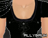 -AB- Jeweled Top Blk