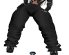 Sassy Black Cargo Pants