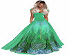 Glamorous Green Gown