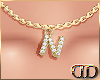 DD| Gold Necklace N