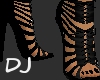 DJ- Black Lace Heels
