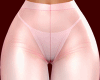 Pink Sheer Flare Pants