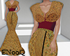 ♦TH Dress Red Gold