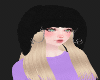 !Blk Bunny Hat & Hair