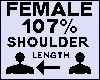 Shoulder Scaler 107% Fem