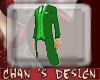 CsD 3 piece suit green